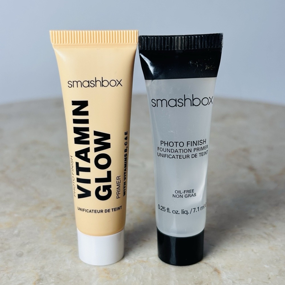 SMASHBOX Photo Finish Original Primer + Vitamin Glow Primer 0.24fl.oz/ 7mL‎